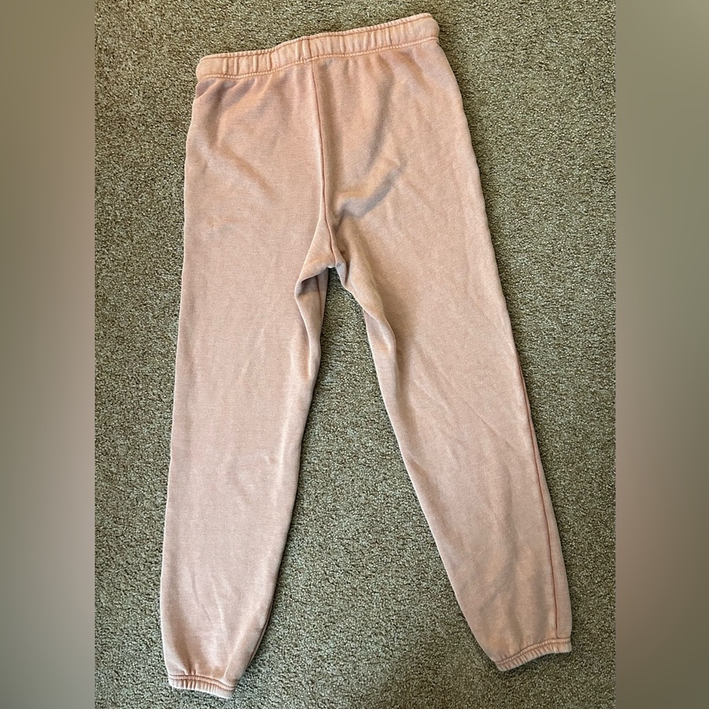 Dusty Rose Drawstring Jogger - Picture 2 of 5